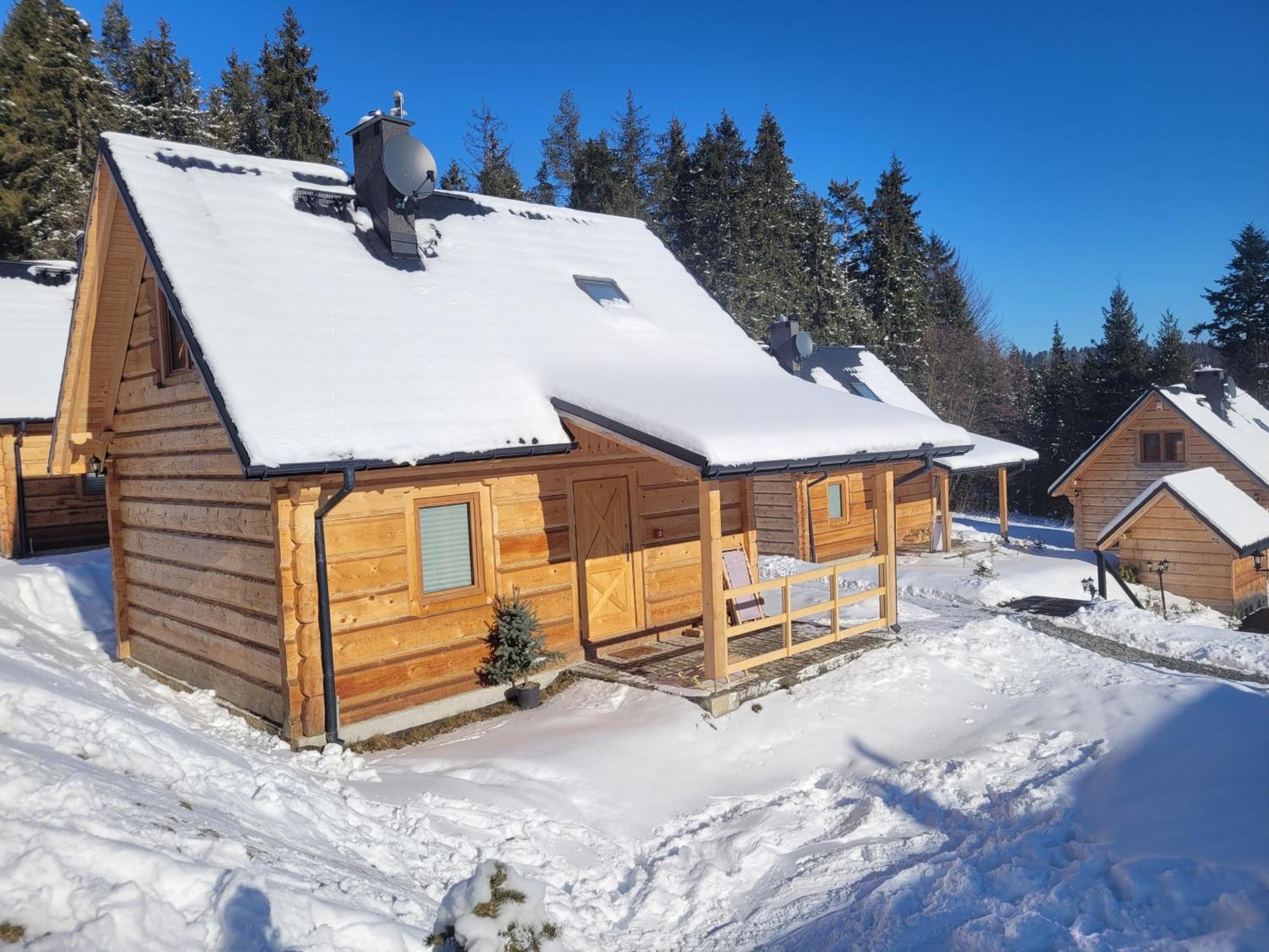 Domki Z Dostepem Do Spa I Restauracji Łapsze Niżne Extérieur photo