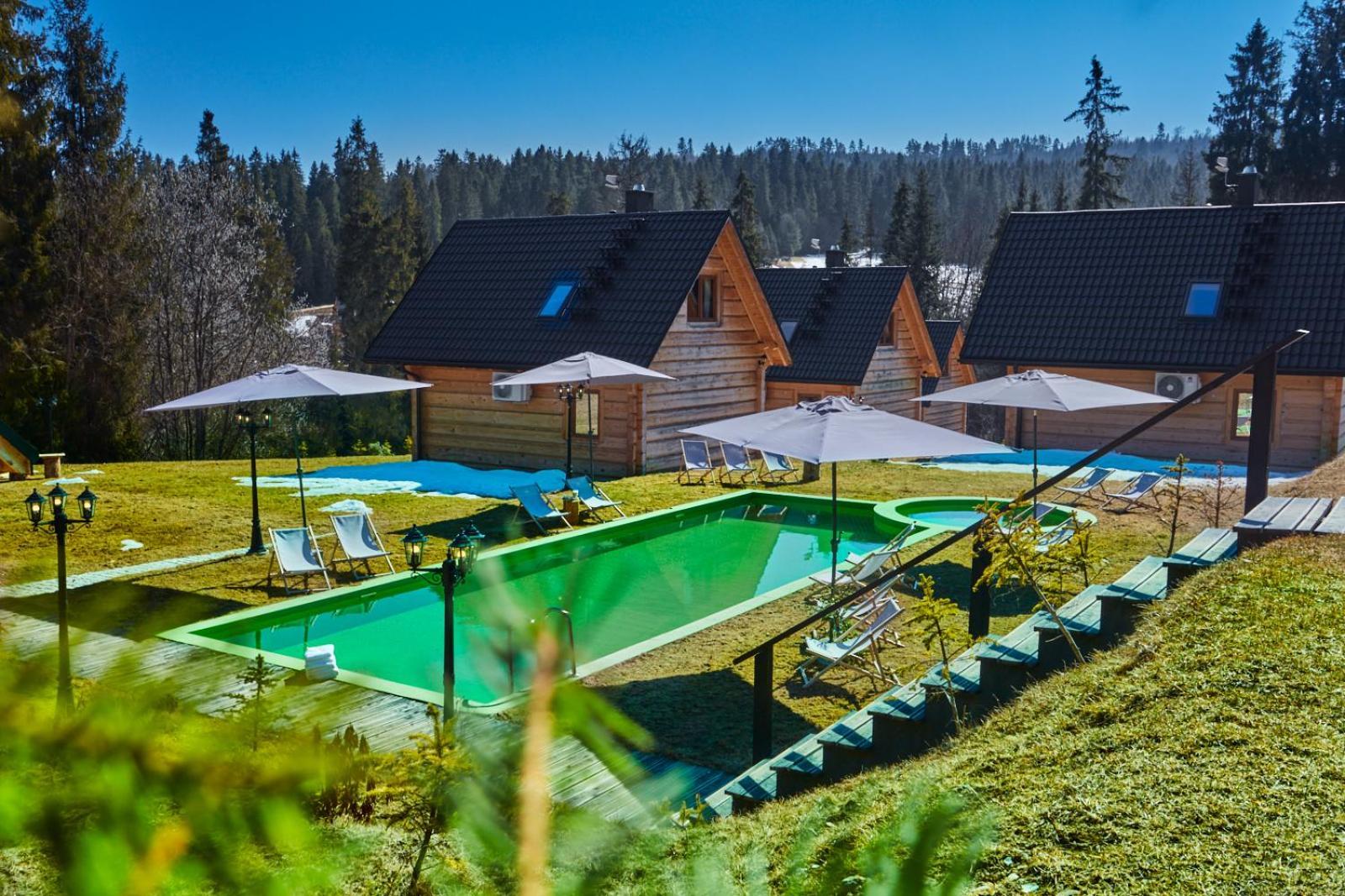 Domki Z Dostepem Do Spa I Restauracji Łapsze Niżne Extérieur photo