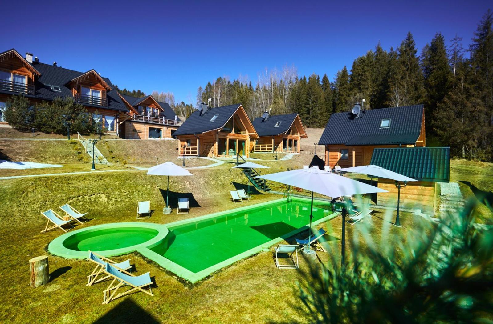 Domki Z Dostepem Do Spa I Restauracji Łapsze Niżne Extérieur photo