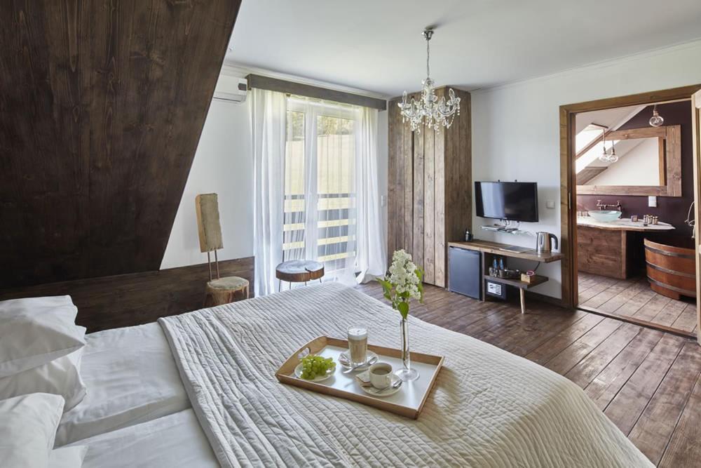 Domki Z Dostepem Do Spa I Restauracji Łapsze Niżne Extérieur photo