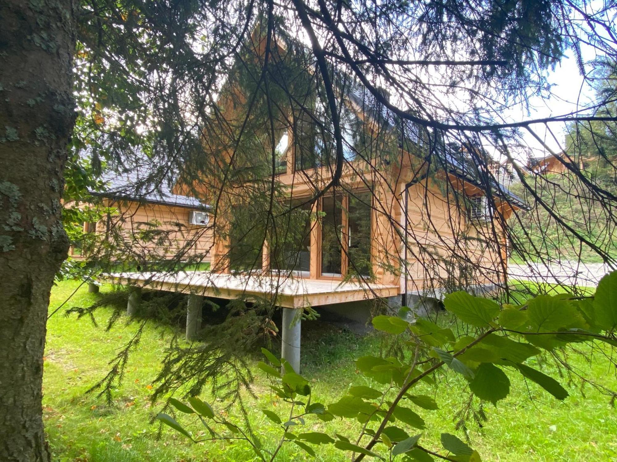 Domki Z Dostepem Do Spa I Restauracji Łapsze Niżne Extérieur photo
